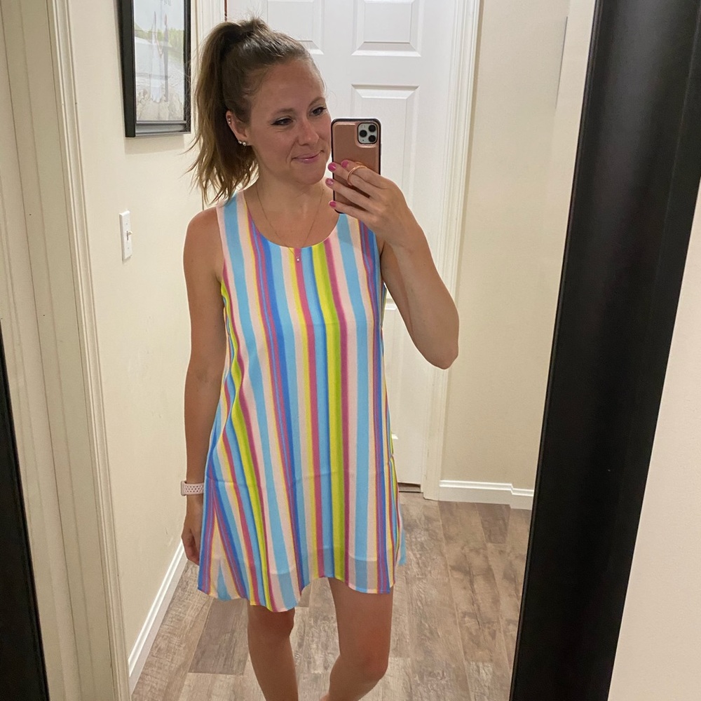 Rainbow dress!